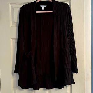 Lauren Conrad Black Pocket Cardigan